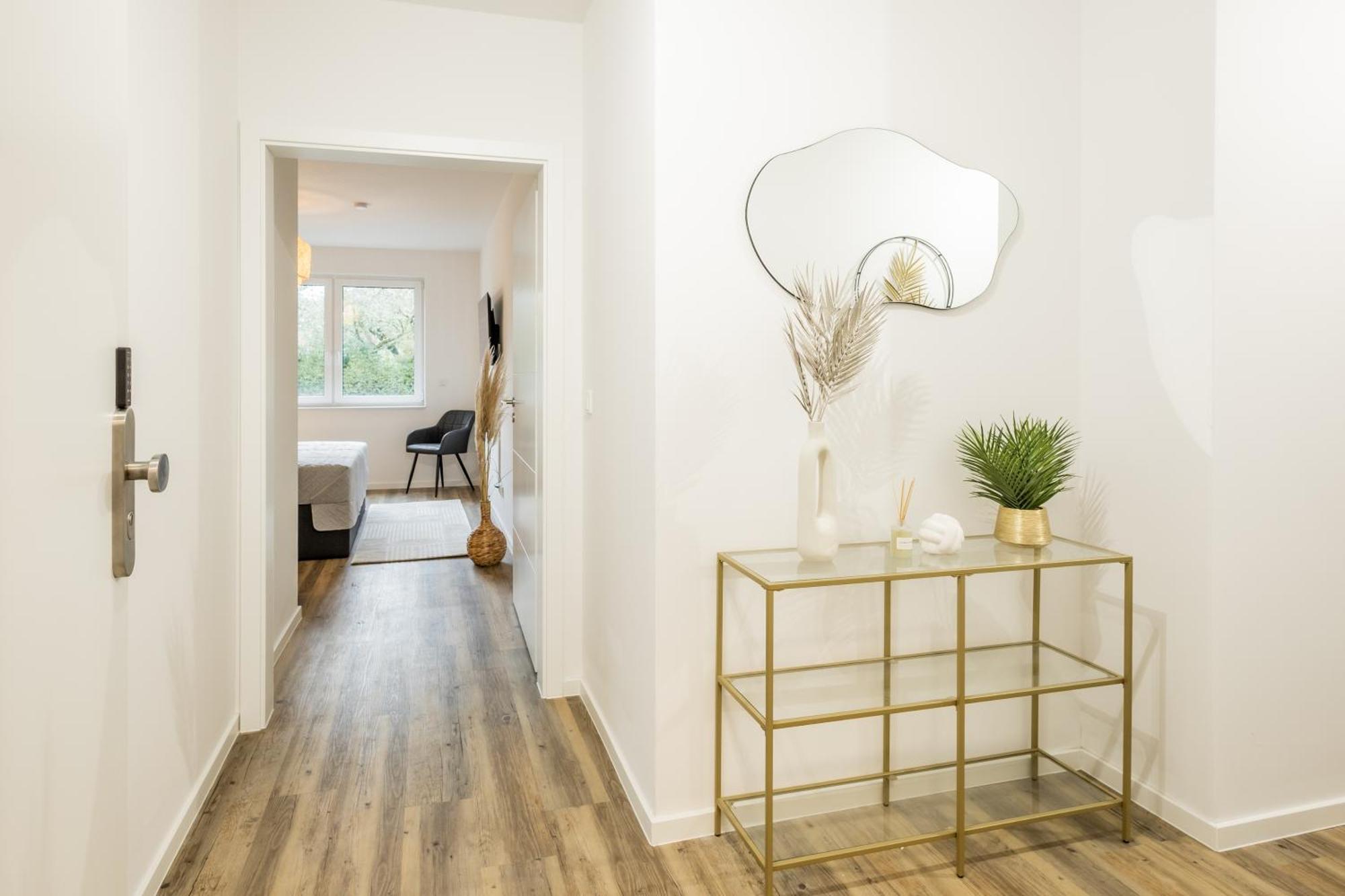 Premium Suite 02 I Smart-Tv I Terrasse I Wifi 哈姆 外观 照片